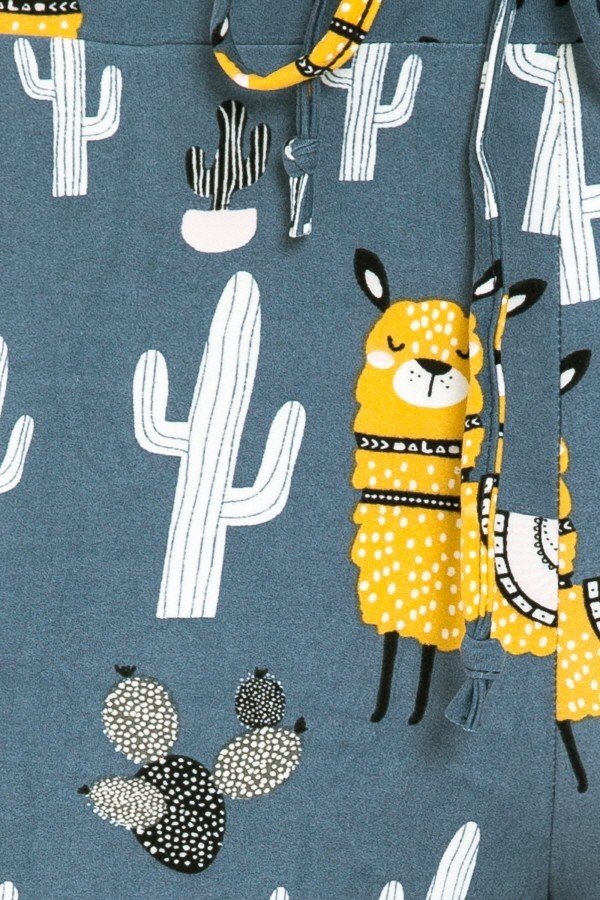 Llama Cactus Comfortable Soft Lounge Pajama Pants - SimplyCuteTees
