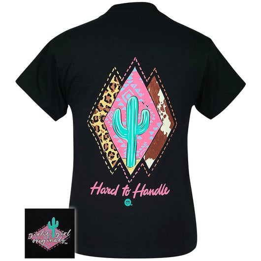 Girlie Girl Originals Hard To Handle Cactus T-Shirt - SimplyCuteTees