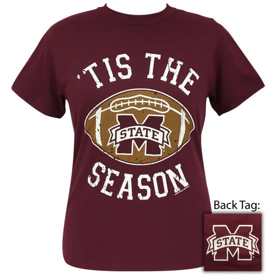 Mississippi State Preppy Tis the Season T-Shirt