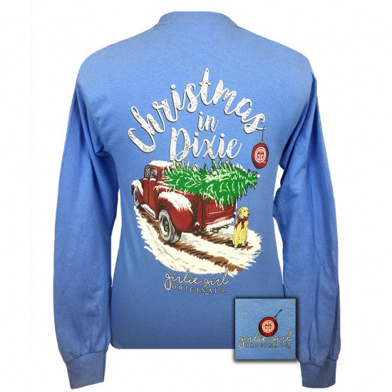 Girlie Girl Originals Christmas in Dixie Holiday Long Sleeves T-Shirt - SimplyCuteTees