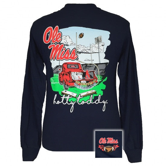 Mississippi  Tailgates &amp; Touchdowns Party Long Sleeve T-Shirt
