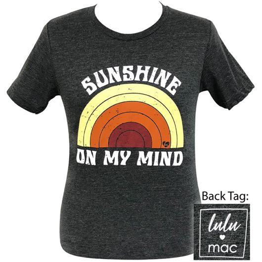 Girlie Girl Originals Lulu Mac Preppy Sunshine On My Mind T-Shirt - SimplyCuteTees