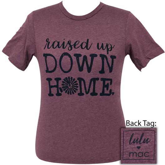 Girlie Girl Originals Lulu Mac Preppy Raised Up Down Home T-Shirt - SimplyCuteTees