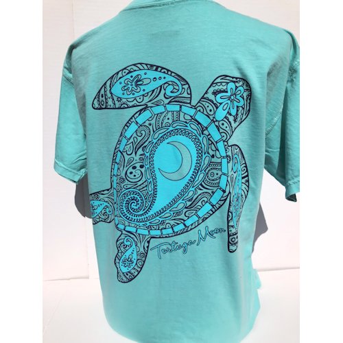 Southern Attitude Tortuga Moon New Moon Comfort Colors T-Shirt - SimplyCuteTees