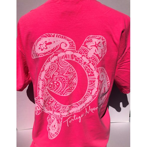 Southern Attitude Tortuga Moon Big Moon Comfort Colors T-Shirt - SimplyCuteTees