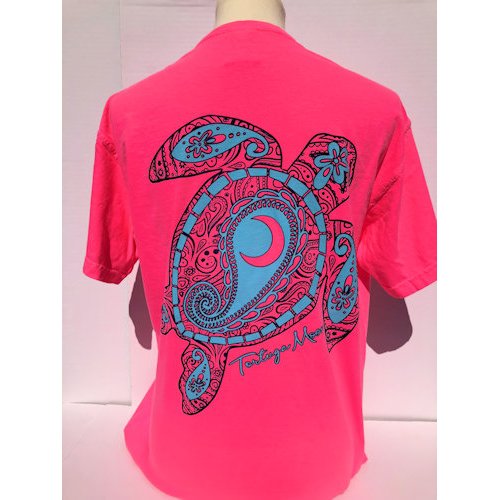 Southern Attitude Tortuga Moon New Moon Comfort Colors T-Shirt - SimplyCuteTees