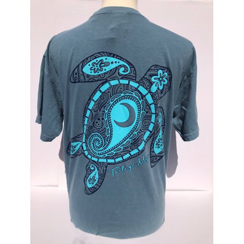 Southern Attitude Tortuga Moon New Moon Comfort Colors T-Shirt - SimplyCuteTees