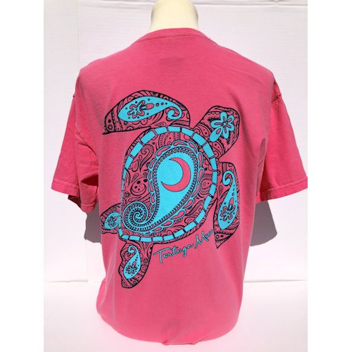 Southern Attitude Tortuga Moon New Moon Comfort Colors T-Shirt - SimplyCuteTees