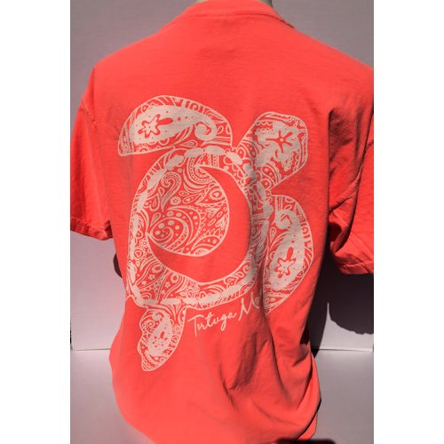 Southern Attitude Tortuga Moon Big Moon Comfort Colors T-Shirt - SimplyCuteTees