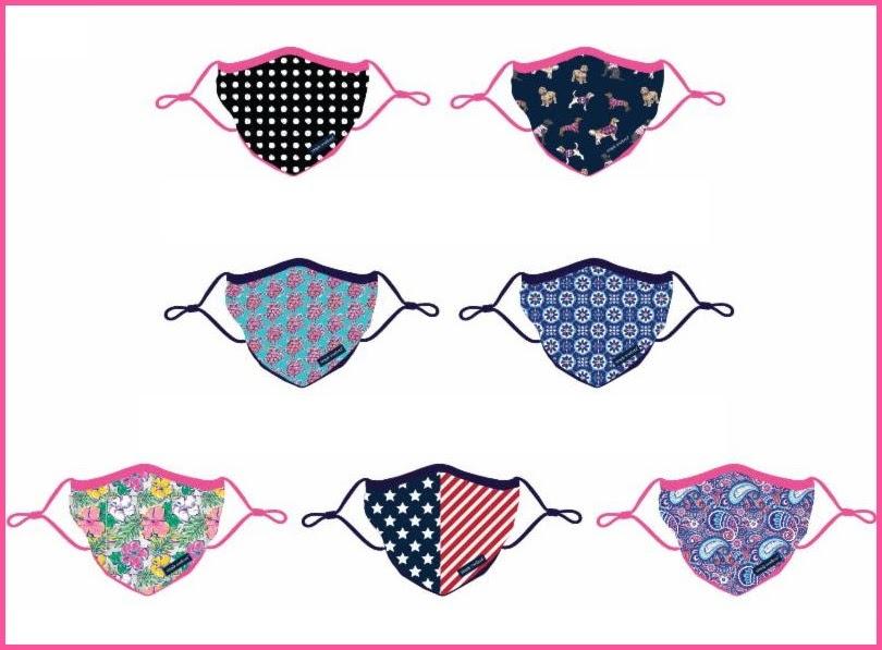 Simply Southern Preppy USA Protective Mask